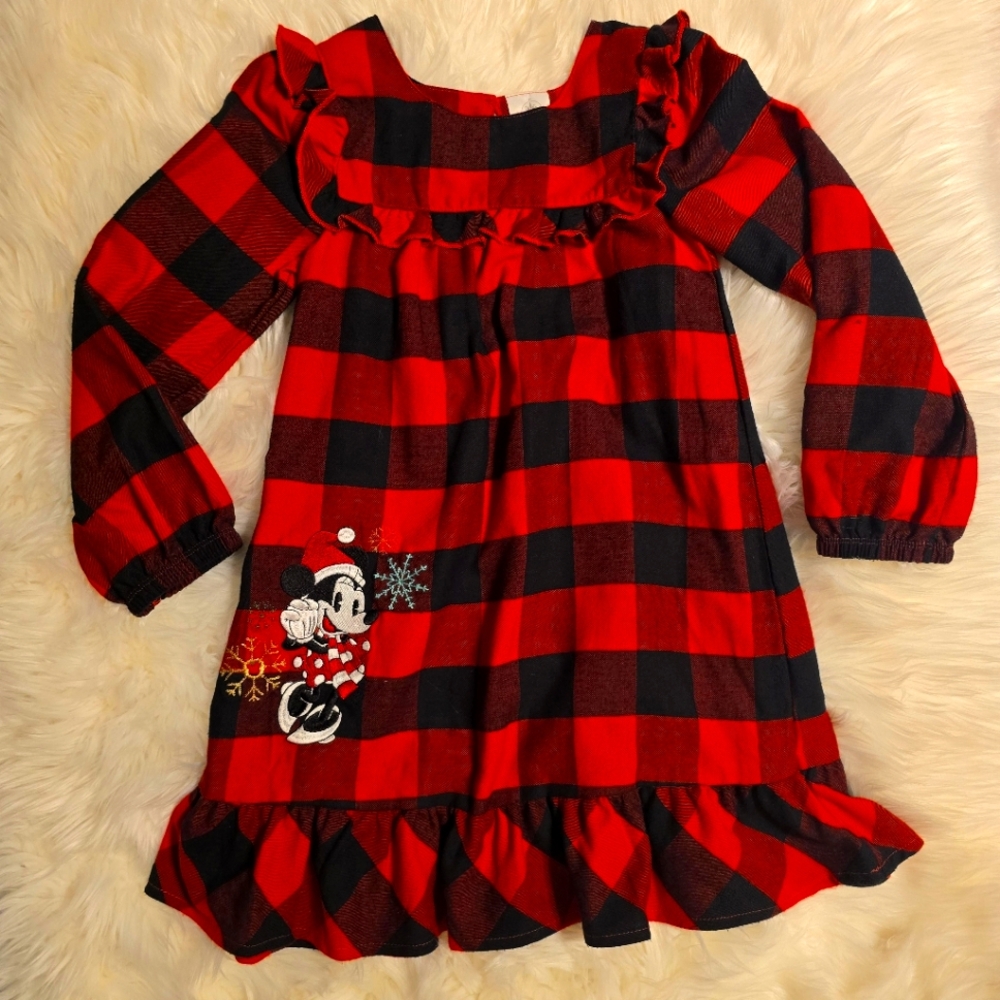 Disney Minnie Mouse Christmas Dress/PJs